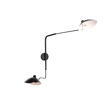 Светильник настенный ST-Luce Черный/Черный, Белый E27 2*60W SL305.401.02 - фото