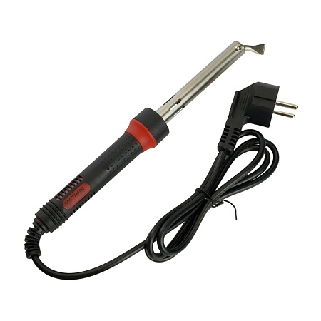 Паяльник с индикатором  80W, нихромовый нагреватель, долговечное жало, 230В STEKKER PLE301-80 - фото