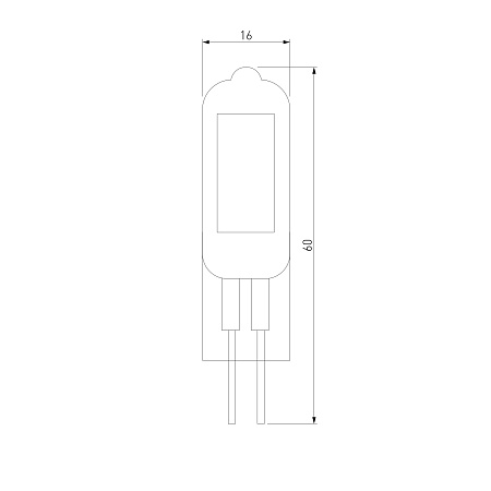 Светодиодная лампа G4 LED 5W 220V 3300K стекло BLG419 Elektrostandard - фото