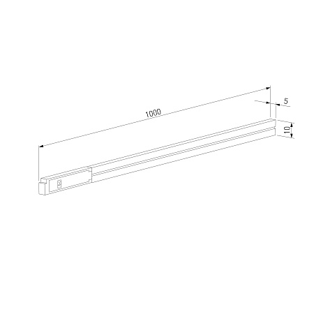 Трековый светильник 8 Вт 3000 K Mini Magnetic 85170/01 Elektrostandard - фото