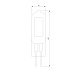 Светодиодная лампа G4 LED 5W 220V 3300K стекло BLG419 Elektrostandard - фото