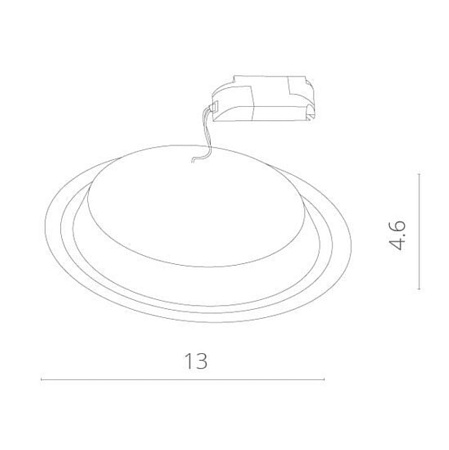 Точечный встраиваемый светильник ARTE LAMP A6406PL-1WH - фото