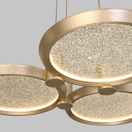 Подвесной светильник Eurosvet 90034/3 золото - фото