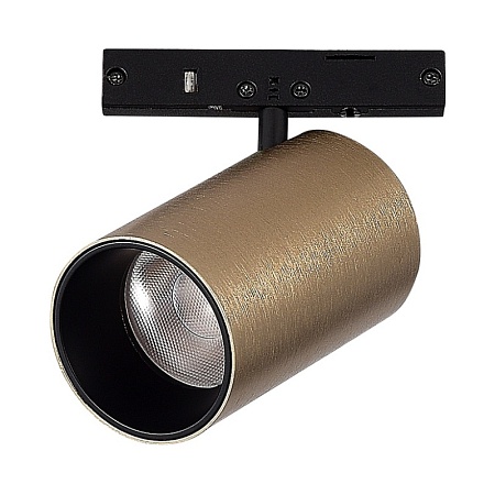 Магнитный трековый светильник Латунь LED 1*5W 4000K 340Lm Ra>90 36° IP20 D35xH58 24V ST671.346.05 - фото