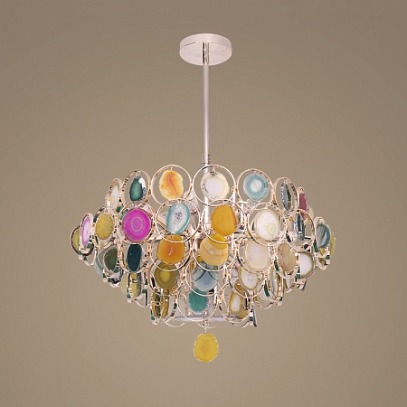 Люстра Tezani Argent Suspension Pendant Lamp 85 Gold D50 Imperiumloft 186184-22 - фото