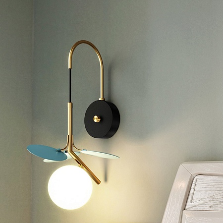 Настенный Светильник Matisse Blue W Imperiumloft 201086-23 - фото