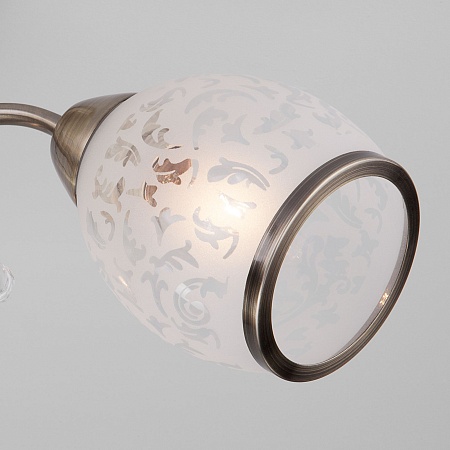 Потолочный светильник Eurosvet 30026/3 античная бронза - фото