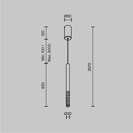 Подвесной светильник Maytoni Pro Shade MOD157PL-L6BK - фото