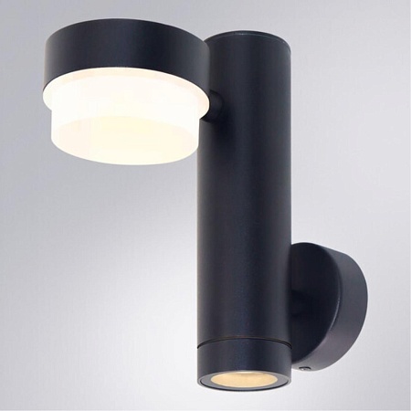 Уличный настенный светильник ARTE LAMP A2362AL-2BK - фото