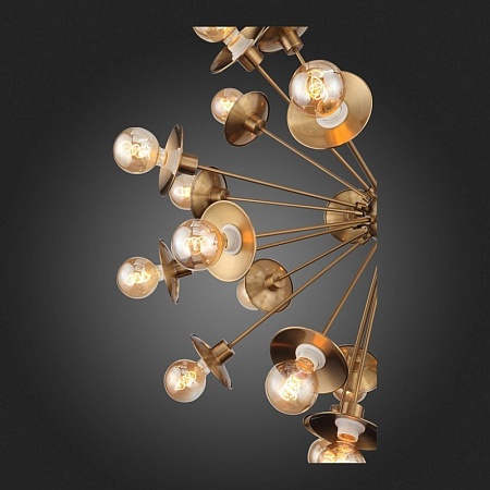 Светильник подвесной ST-Luce Латунь E27 30*40W SL1111.303.30 - фото