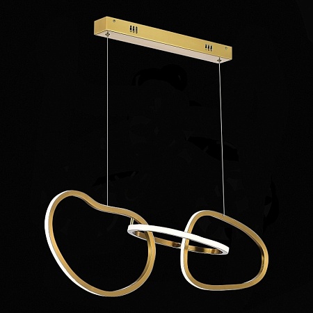 Светильник подвесной ST-Luce Золотистый/Золотистый LED 1*26W 4000K SL6505.203.26 - фото