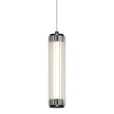 Светильник подвесной ST-Luce Черный/Прозрачный LED 1*8W 4000K SL6224.403.01 - фото