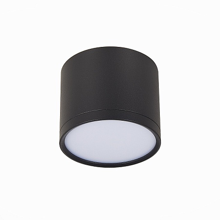 Светильник потолочный Черный LED 1*9W 4000K 702Lm Ra>90 120° IP20 D88xH75 170-240V ST113.442.09 - фото