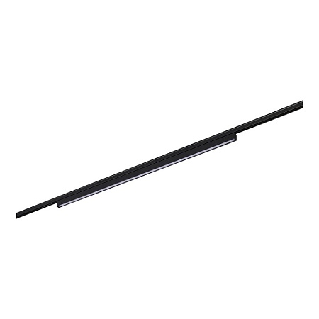 Магнитный трековый светильник Черный LED 1*16W 3000K 720Lm Ra>80 36° IP20 L600xW10xH18 ST665.436.16 - фото