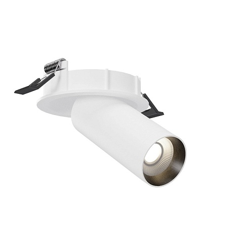 Св-к встр. Белый GU10 1*50W IP20 D95xH125 220V Без ламп ST759.508.01 - фото