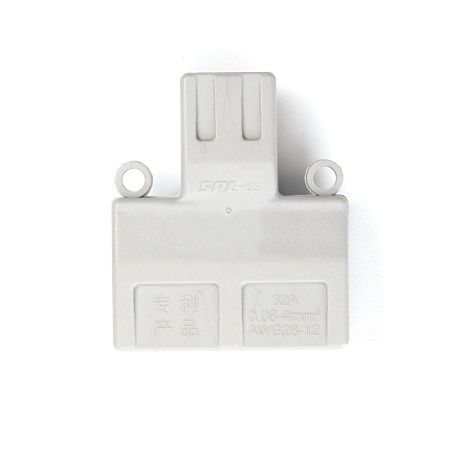 Клемма монтажная д/ подкл. фазн. проводников STEKKER, LD222-426, 2 контактные группы, 1ввод,3вывода на полюс (DIY упак 2 шт) - фото