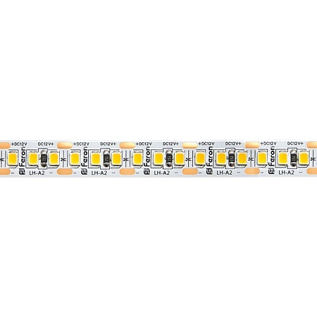 Светодиодная LED лента Feron LS616, 180SMD(2835)/m 17W/m 12V 5m 6500К - фото