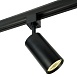 Светильник Feron AL198 трековый однофазный на шинопровод под лампу GU10, черный с антибликовой сеточкой - фото
