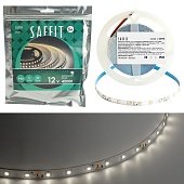 SST01 SAFFIT 60SMD(2835)/m 6Вт/м 12V 5000*8*1.22мм 4000K, IP20