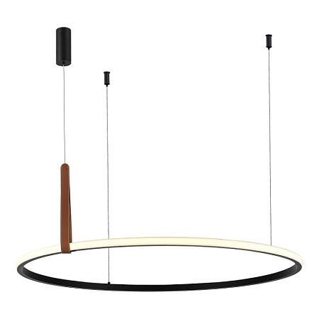 Светильник подвесной ST-Luce Черный/Черный, Терракотовый LED 1*42W 4000K SL6131.403.42 - фото