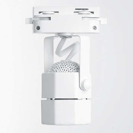 Светильник Feron AL192 трековый однофазный на шинопровод под лампу GU10, белый - фото