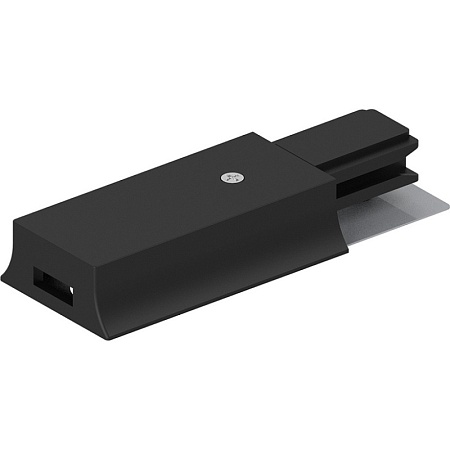 Cоединитель - коннектор для шинопровода, черный, LD1010 - фото