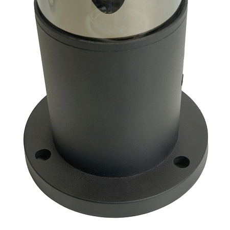 Светильник садово-парковый Feron DH1303, столб,  E27 230V, черный - фото