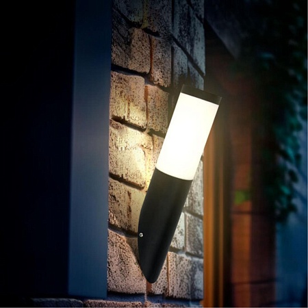 Уличный настенный светильник Arte Lamp SALIRE A3157AL-1BK - фото