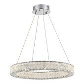 Люстра подвесная ST-Luce Хром/Хром LED 1*30W 3000K SL6008.113.01