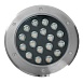 Светодиодный светильник тротуарный (грунтовый) Feron SP2804, 20W, AC/DC12V, низковольтный, 4000K, металлик, IP67 - фото