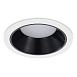 Св-к встр. Черный LED 1*7W 4000K 630Lm Ra80 120° IP20 D85xH45 100-240V ST755.448.07 - фото