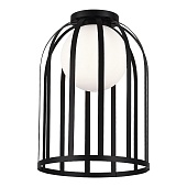 Светильник потолочный ST-Luce Черный/Белый E27 1*60W SL6129.402.01