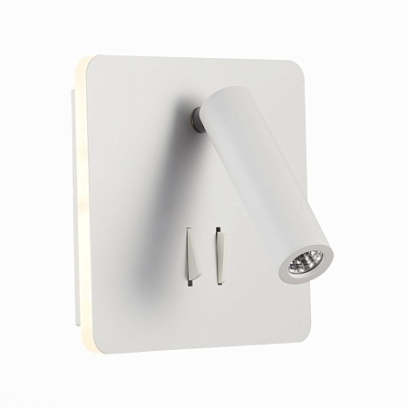 Светильник настенный Белый LED 1*9W 3000K 624Lm Ra>80 IP20 L-xW140xH140 170-240V SL1586.531.01 - фото