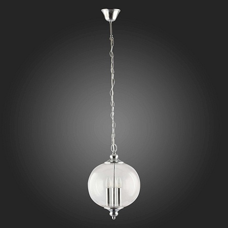 Светильник подвесной ST-Luce Хром/Прозрачный E14 3*60W SL362.103.03 - фото