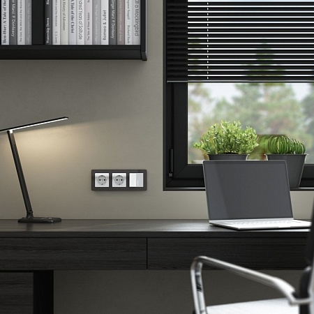 W1171041/ Розетка с заземлением (белый акрил) W1171041 - фото