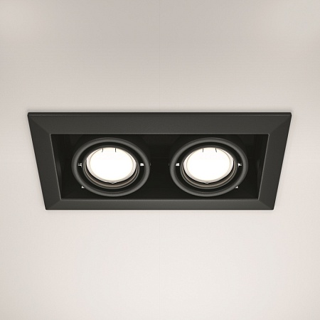 Встраиваемый светильник Technical Metal Modern DL008-2-02-B - фото