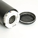 Светильник потолочный Feron HL3658 Barrel ECHO levitation  12W, 230V, GX53, чёрный, с  антибликовой сеточкой, на подвесе 1,7 м - фото