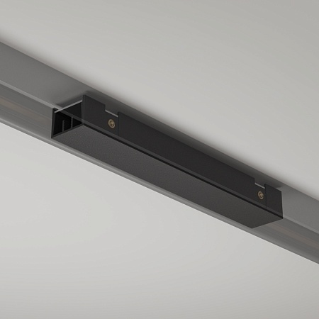 Коннектор питания прямой Basity, черный - фото