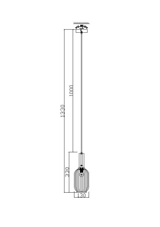 Подвесной светильник Freya Zelma FR8013PL-01AM - фото