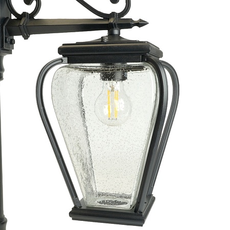 Светильник садово-парковый Feron PL748 столб 60W E27 230V, черный - фото