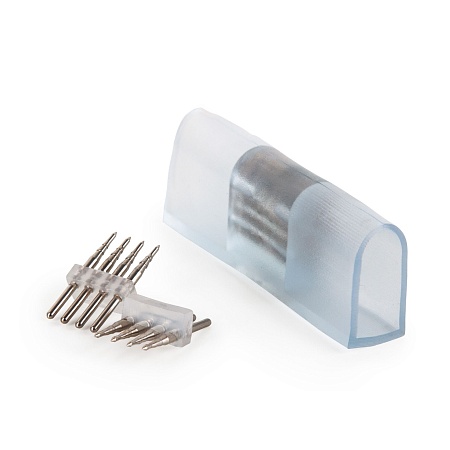 Переходник для круглого светодиодного гибкого неона LS003 220V 2835 16мм (10 шт.) PSL-11 Elektrostandard - фото