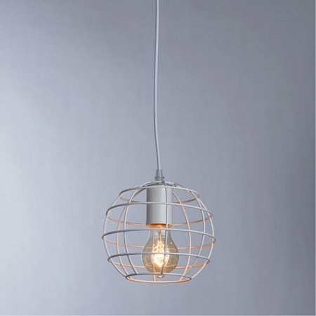 Подвесная люстра ARTE LAMP A1110SP-1WH - фото