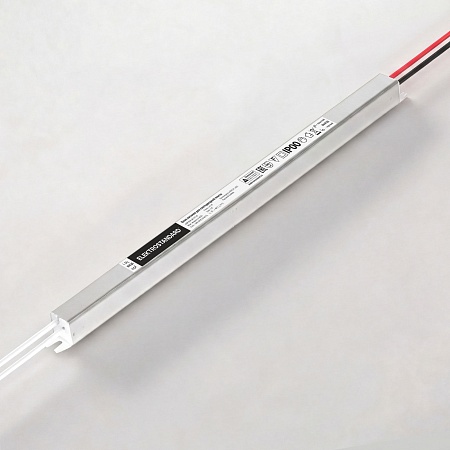Блок питания для светодиодной ленты 12V 60W Узкий трансформатор 12V 60W Elektrostandard - фото