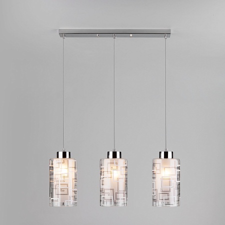 Подвесной акцентный светильник Eurosvet 50002/3 хром - фото