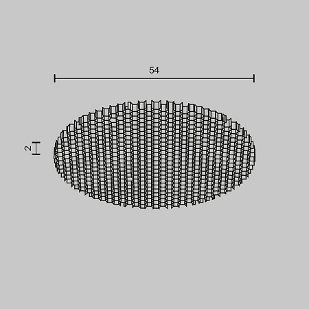Светофильтр HoneyComb ⌀52мм для Focus Led 20Вт - фото
