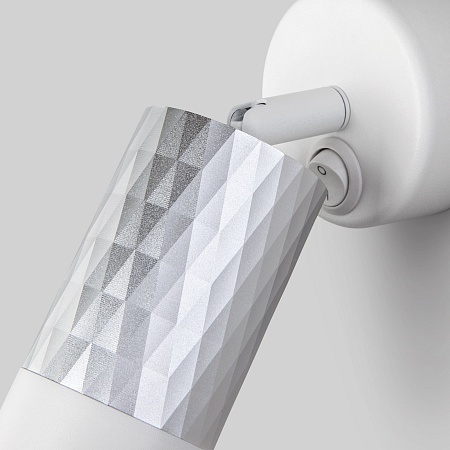 Настенный светильник Eurosvet 20088/1 белый/серебро - фото