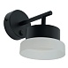 Светильник настенный  Feron HL4600 OPAL 12W, 230V, GX53, черный - фото