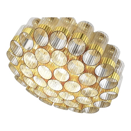 Светильник потолочный ST-Luce Латунь/Латунь, Прозрачный E14 19*60W SL1662.302.19 - фото