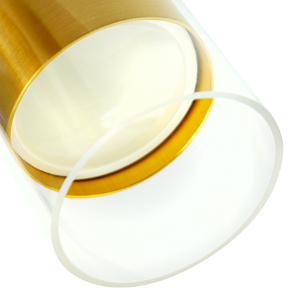 Светильник Feron ML 1891 LUMINA настенно-потолочный GU10, золото, черный - фото