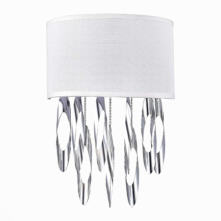 Бра ST-Luce Хром/Белый E14 1*60W SL1353.101.01 - фото